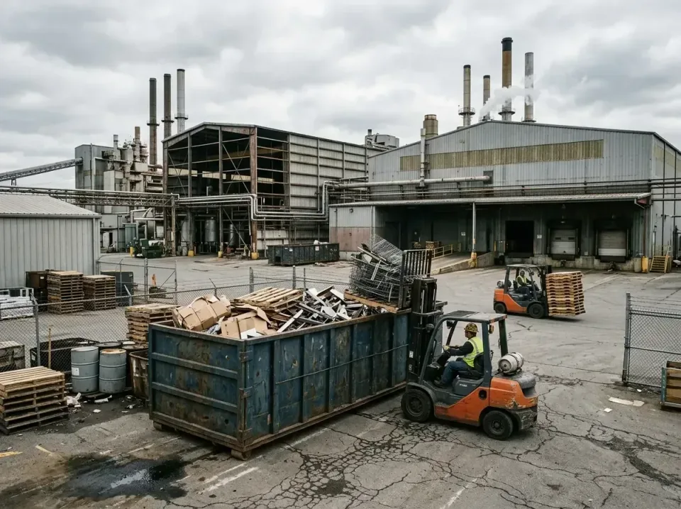 industrial-factory-scrap-conta-003 — frequently asked questions, Cheap Roll-off Dumpster Rentals in Bridgeport, PA